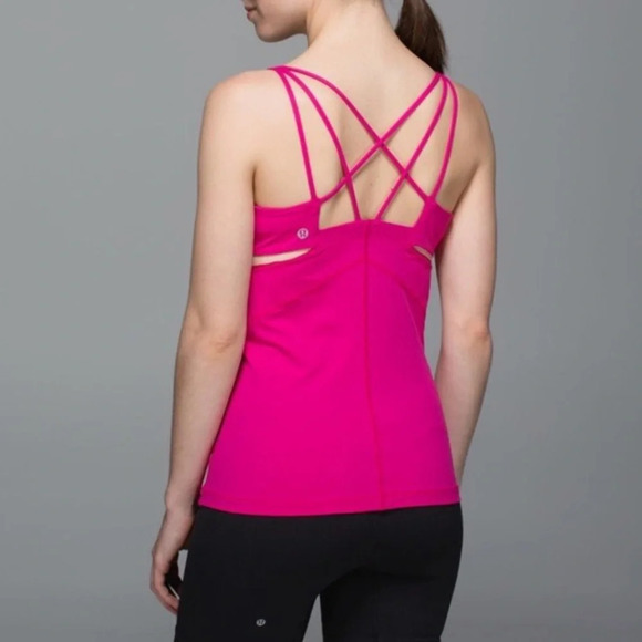 Lululemon Exquisite Tank II in Jeweled Magenta Size 6 - Picture 2 of 11